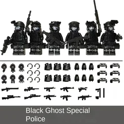 Military Building Blocks, Ghost Camouflage, Special Forces, Dolls, Weapons and Equipment, Birthday Gifts, Humanoid Dolls.