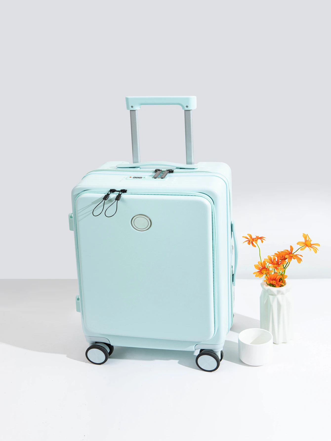 Student luggage female trolley box ins instant boarding travel password box