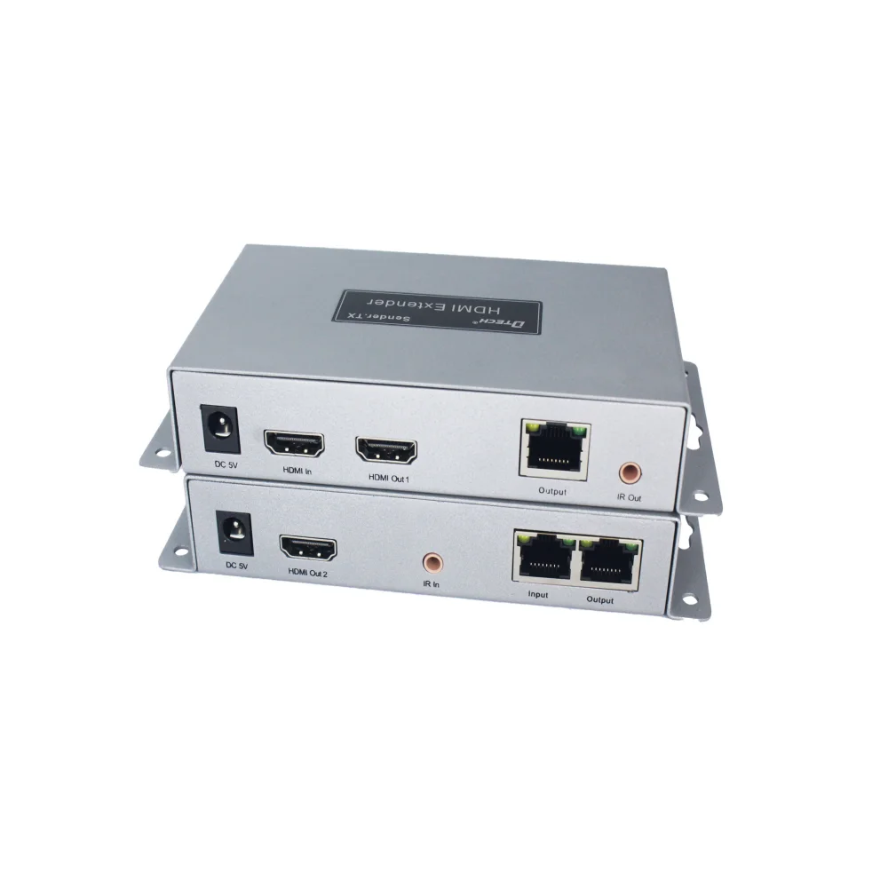 DTECH 4K@30Hz Video and Audio Transmission RX HDMI Receiver Extender With IR