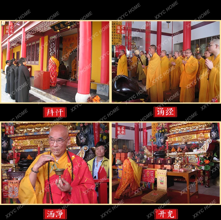 Geomantic master Asia efficacious Eight Diagrams copper FENG SHUI Compass magnetic divine dragon dowsing Rod + LUOPAN