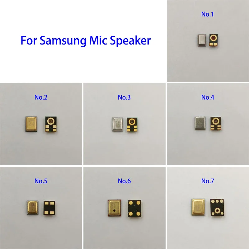 10pcs Inner MIC Speaker For Samsung S23 Plus Ultra FE S22 S21 S20 S10 5G S10E S9 S8 S7 Note 20 10 9 8  J1 Microphone Transmitter