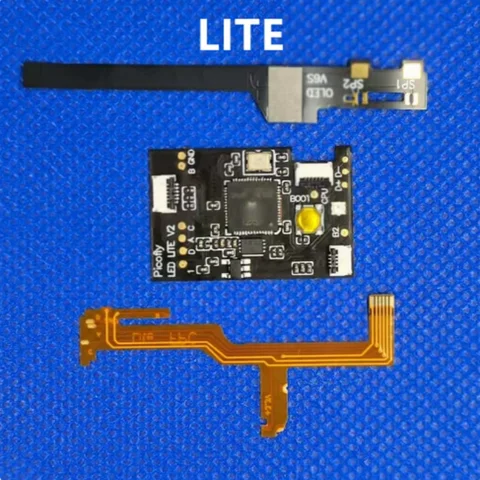 Ultra-Thin RP2040 Core Development Board Picofly Lite OLED Version – Long Battery Life