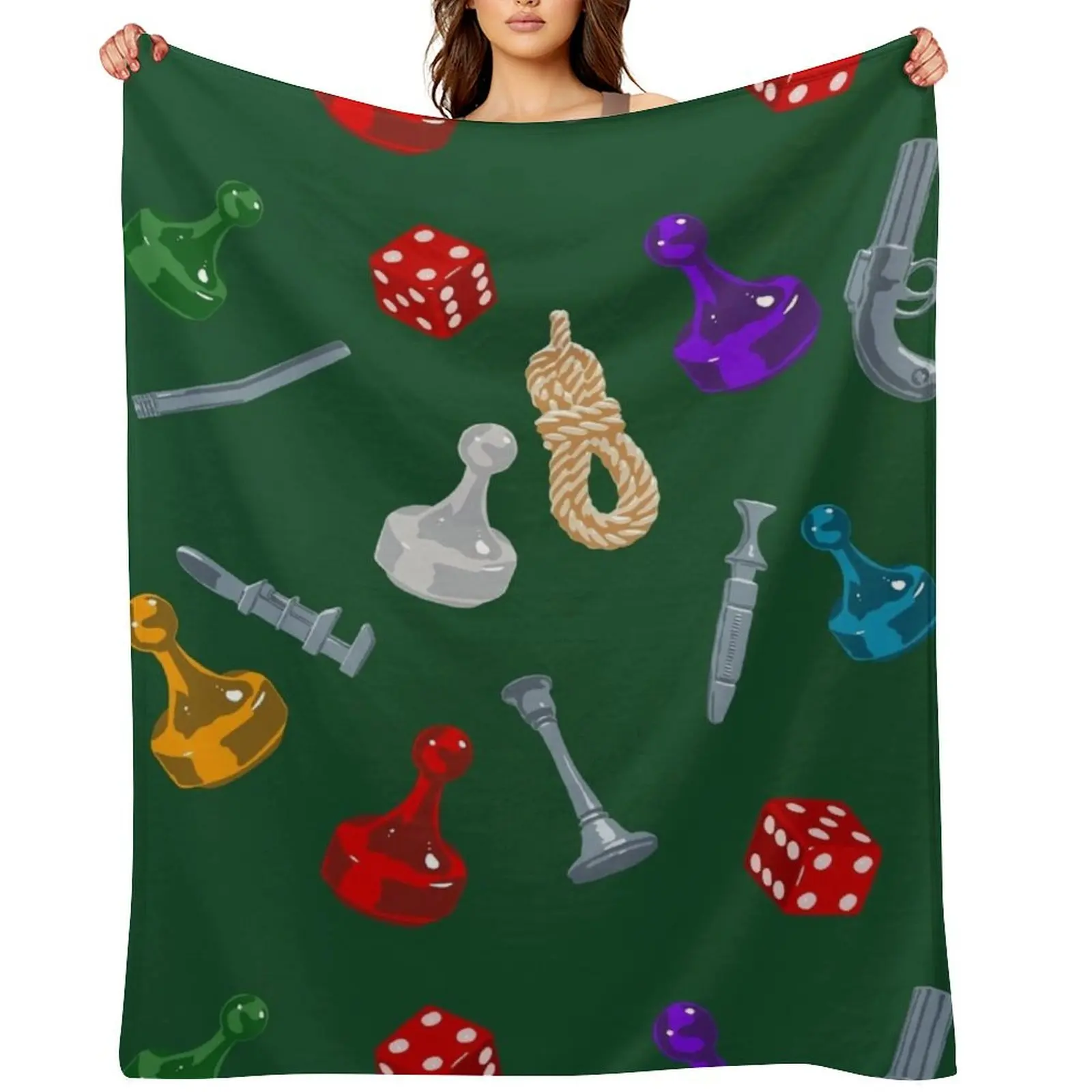 

Get A Clue Throw Blanket Blankets For Bed Luxury Blankets For Sofas Cute Plaid Blankets