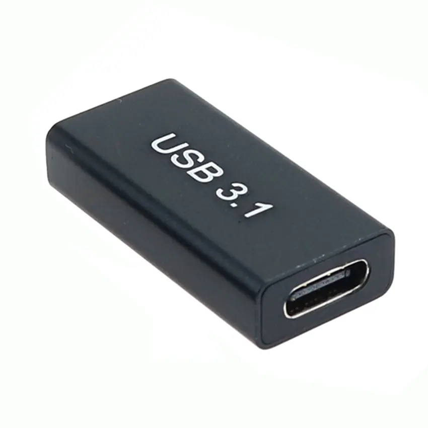 Cltgxdd 1 Stück USB 3.0-Kupplung Buchse auf USB Typ C Buchse Adapter Super Speed USB3.0 Typ-C Verlängerungs-Verbindungsadapter – Detail 2