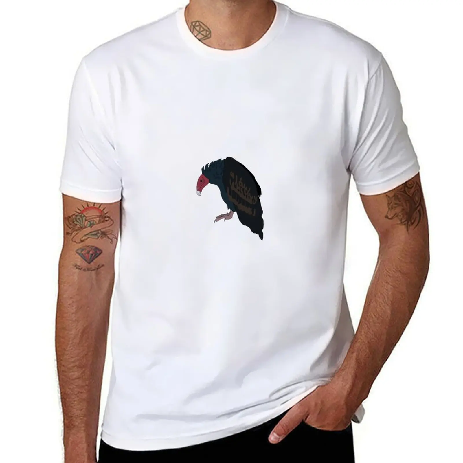 

man graphic shirts Vulture t for anime tees tshirt T-Shirt Turkey