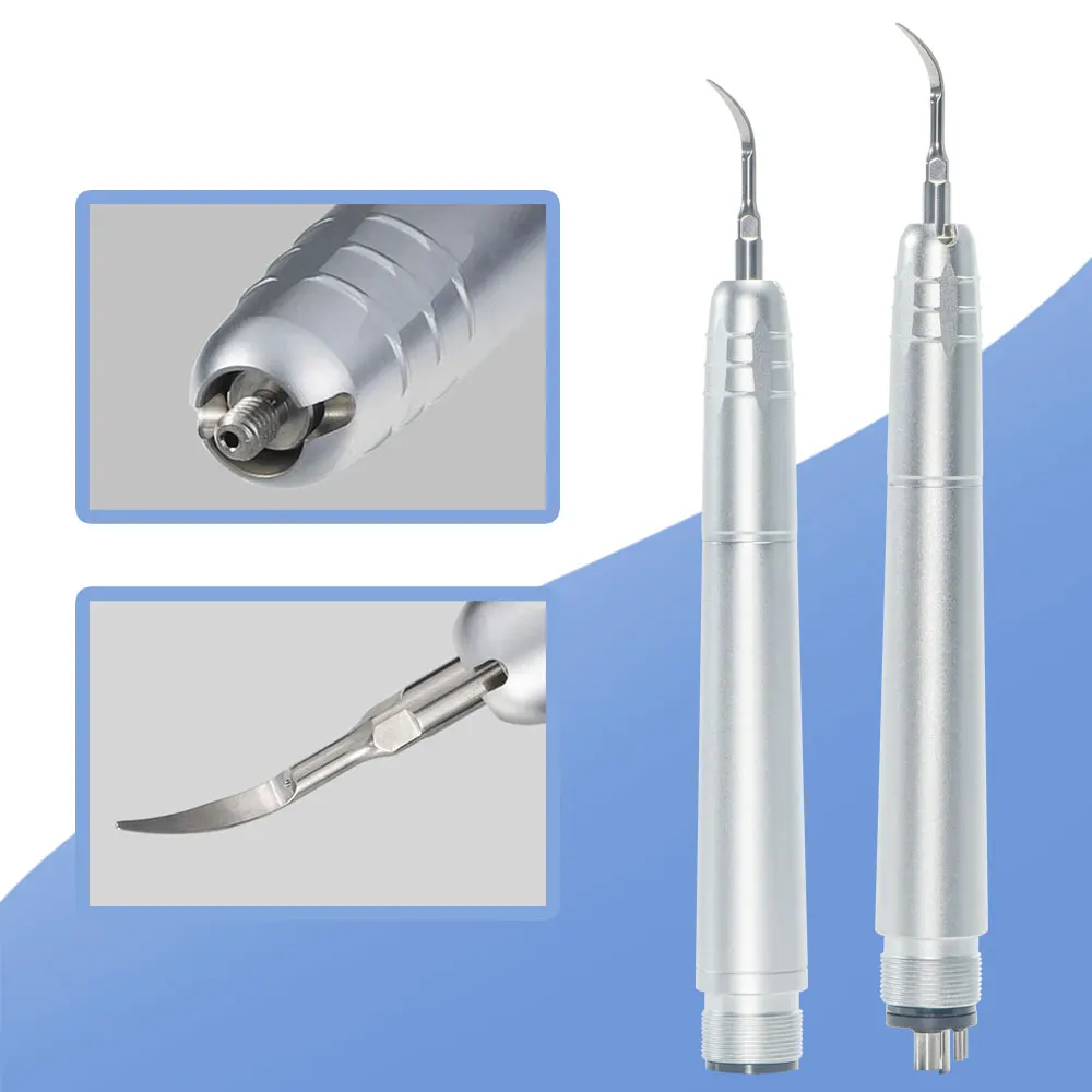 XND Dental Ultrasonic Air Scaler with 3 Tips Tooth Calculus Remover Cleaning tool Handpiece Whiten Tooth Cleaner 2Holes/4 Holes