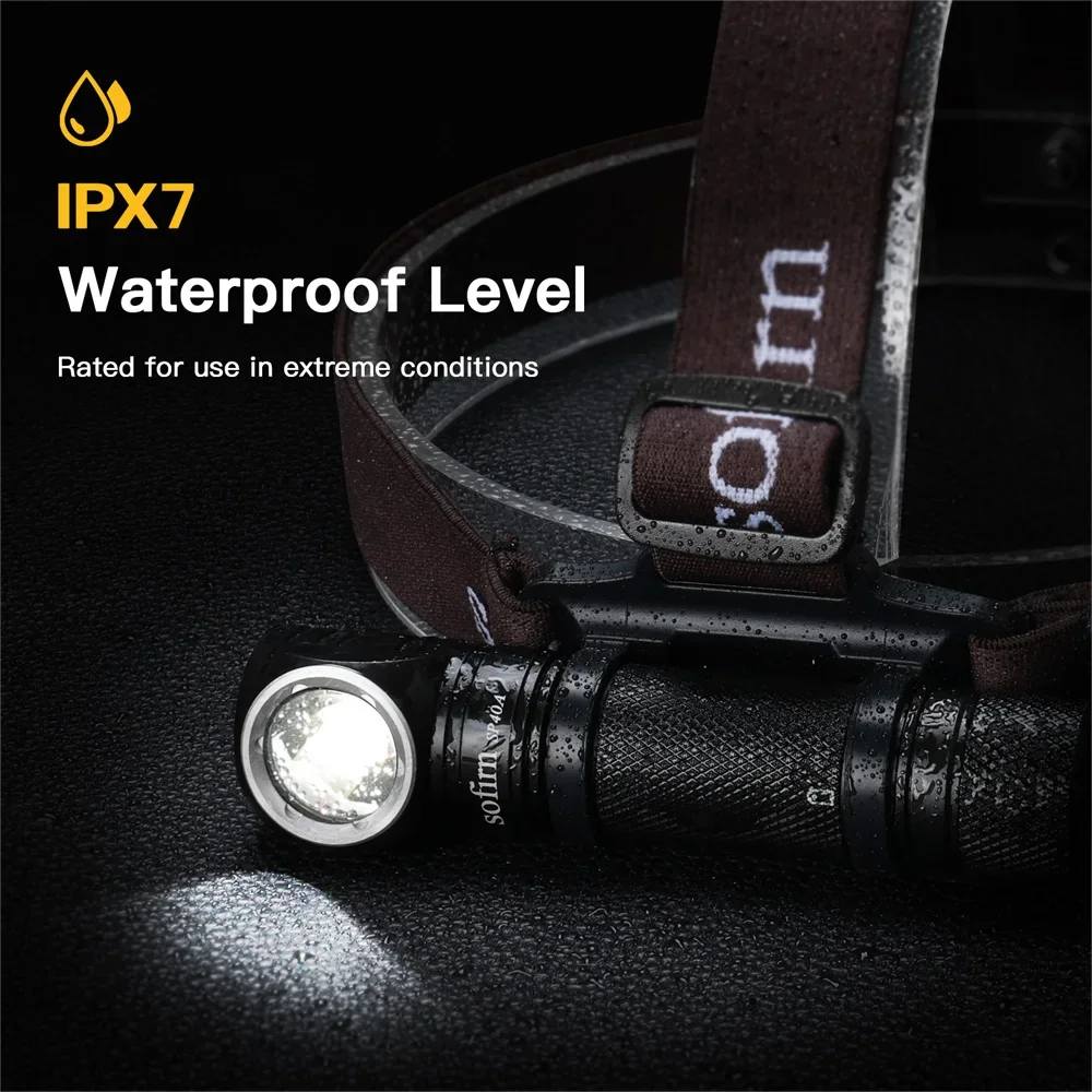 Imagem -04 - Lanterna com Ímã Tail Cap Lanterna Farol Recarregável Lente Tir Optics 18650 Usb c 1200lm Sofirn-sp40a