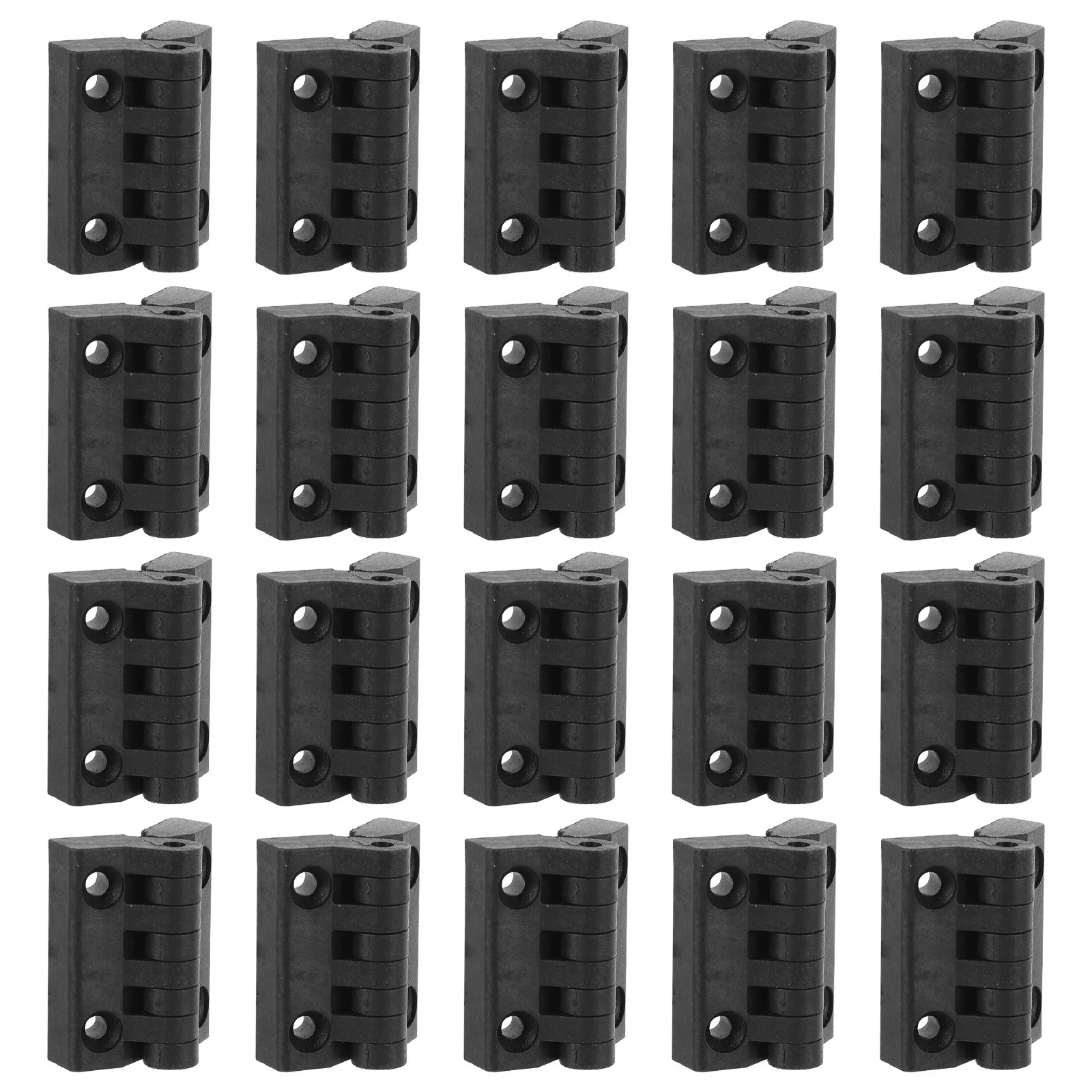 20Pcs Plastic Hinge Electrical Cabinet Replacement Enclosure Door Control Panel Distribution Box Heavy Duty Plastic Mounting