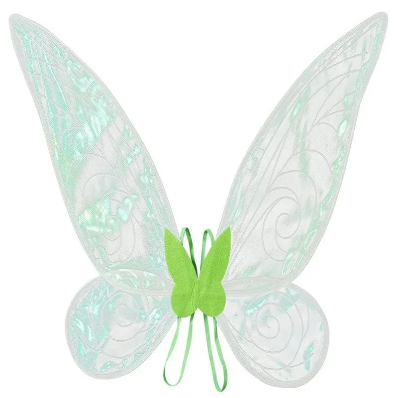 lHalloween Cosplayl Girl Baby Tinker Bell Green Fairy Dress Kids Kindergarten Stage Performance Outfits Children Luxury Elf Cosp - view 6