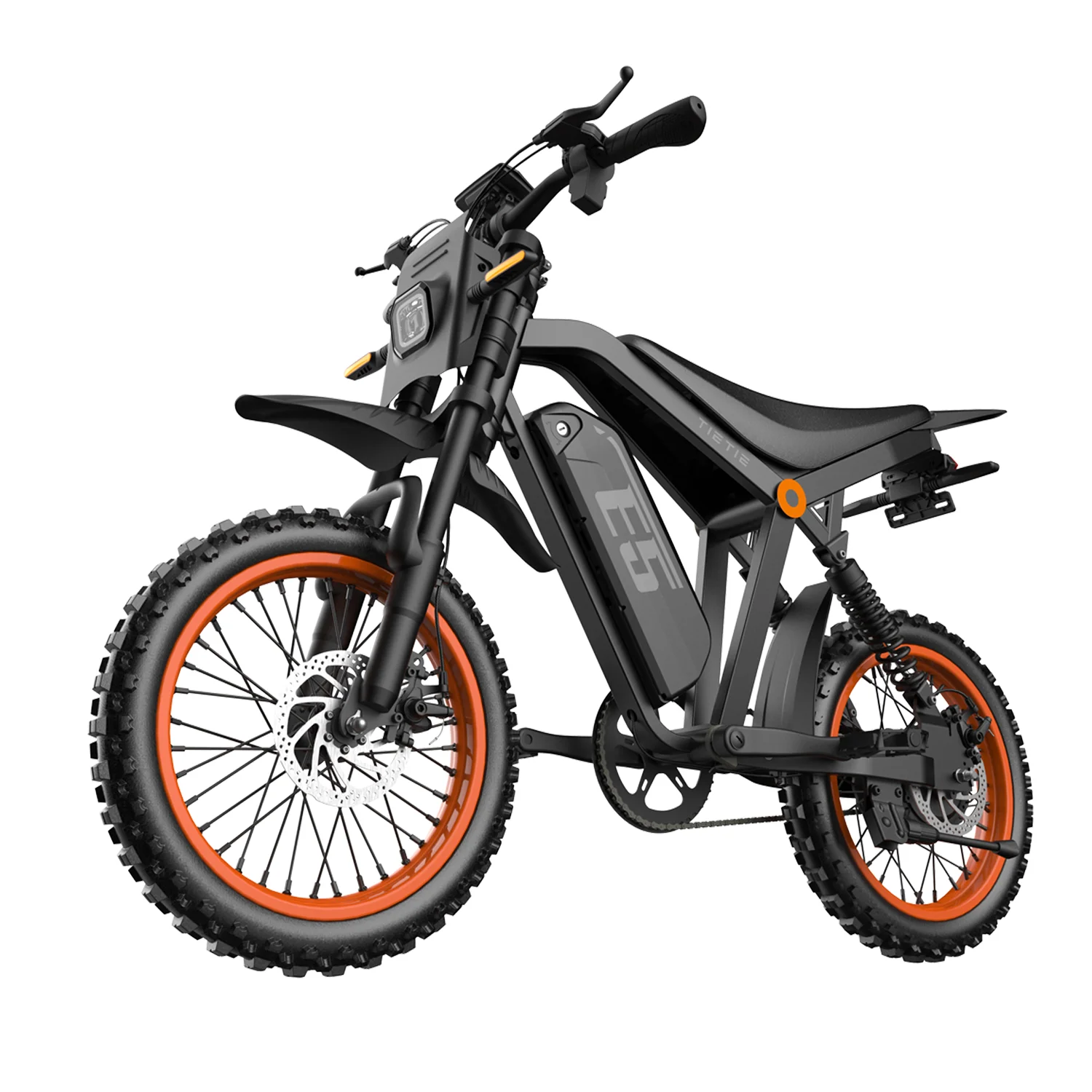 AliExpress 14 Inch Tire Front Rear Dual Shock Absorbing Disc Brake，Electric commuter bike URLIFE E5 Adult E-bike 750W motor 48V20Ah battery Electric Bike