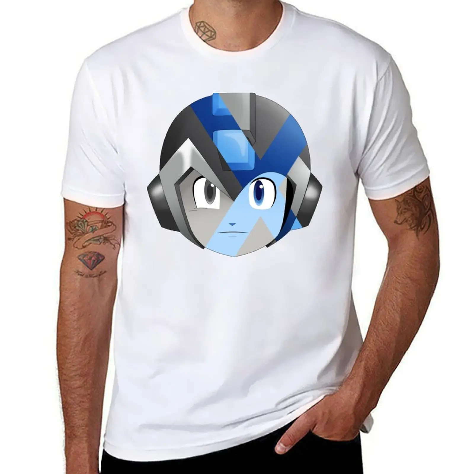 

X-Megamen T-Shirt man graphic t shirt t shirts for man pack white T-Shirt