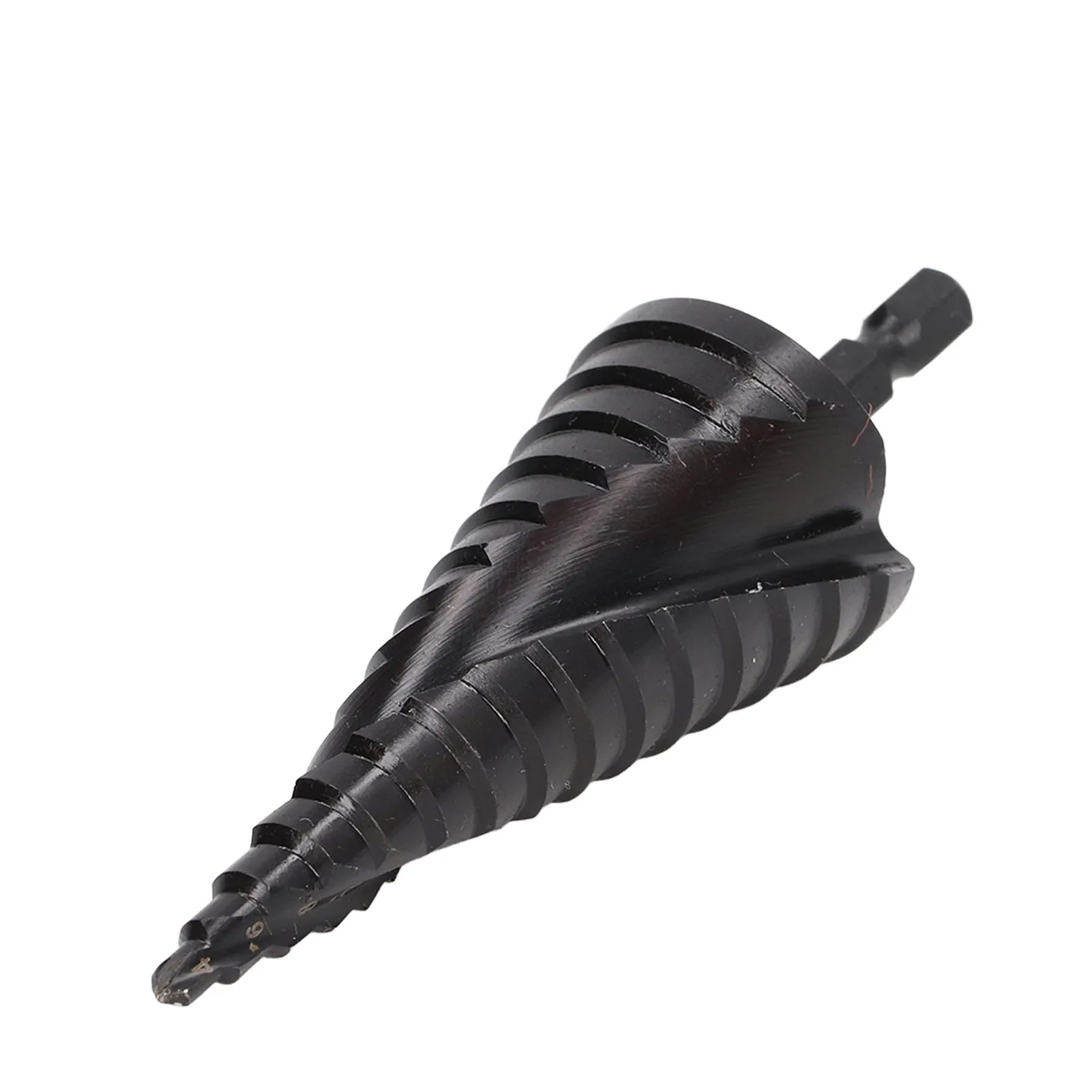 Gat Ruimer Stap Boor HSS Spiraal Pagode Gat Ruimer Hex Shank Tool voor Metaal Zwart Stap Boor Stapte Boor