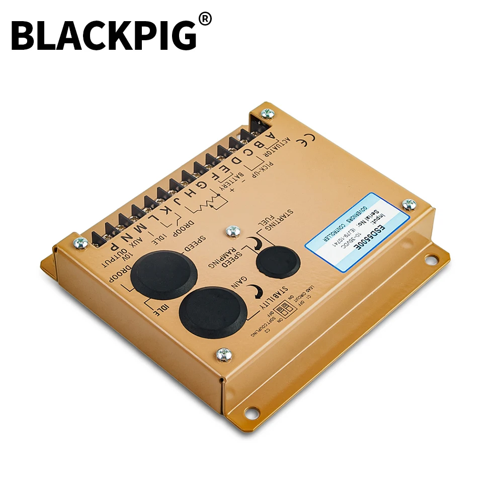 Imagem -03 - Módulo Controlador de Velocidade Gerador Diesel Regulador de Velocidade Elétrico Unidade de Controle de Peças de Alta Qualidade Esd5500e