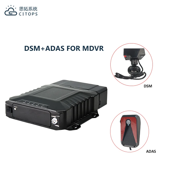 720P DSM Anti Fatigue Alarm Mobile Dvr Camera  for Driver's Safety