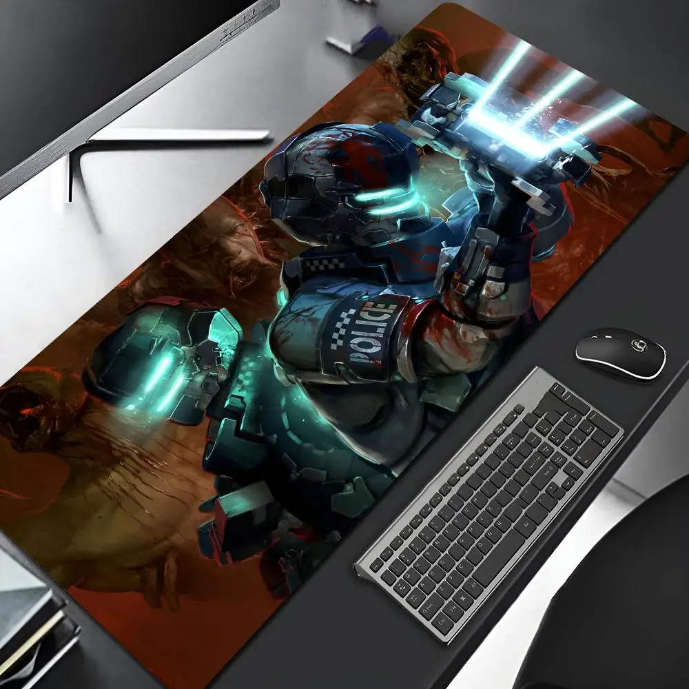 DeadS S-SpaceS Mouse Pad Edge Big Gaming Locking Animal Computer Gamer Large Rubber Art Mousepad Laptop Desk Mat