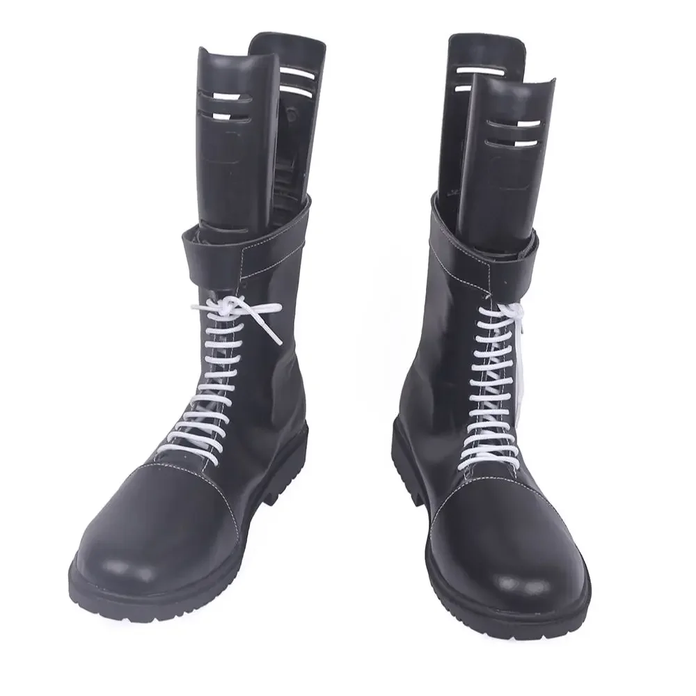 Assassination Classroom Shiota Nagisa Cosplay Boots Shoes Black Custom Made