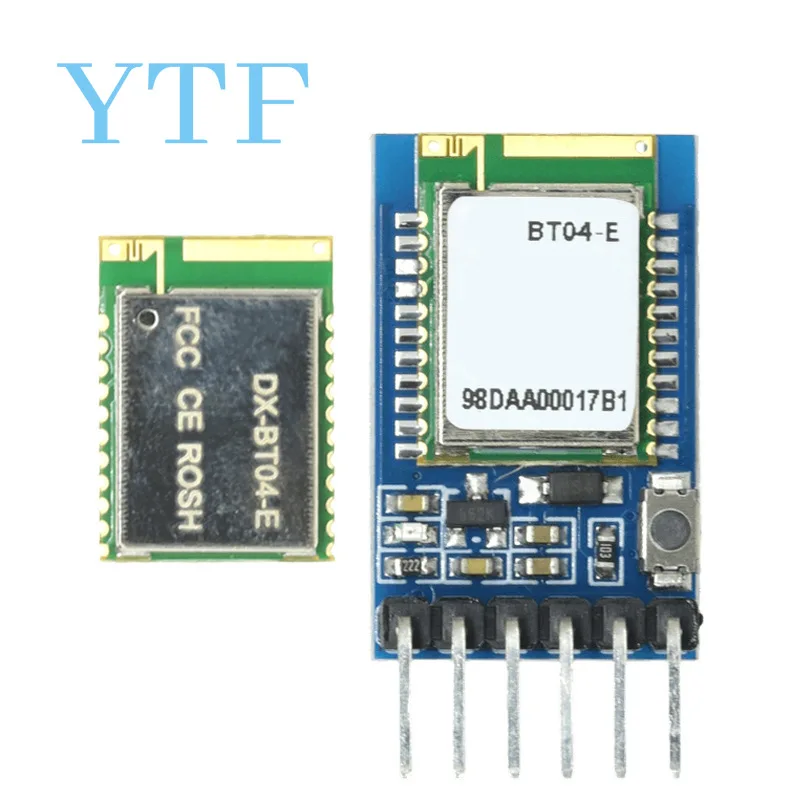 

BT04-E BT08-E Bluetooth Module Serial Port Wireless Data Transparent Transmission SPP3.0+BLE4.2 Compatible With HC05/06 Slave