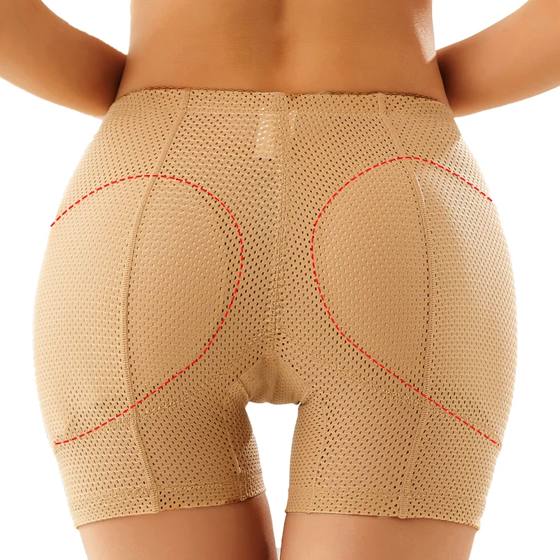 Butt Lifter Shaper Panties With Removable Pads Women Hip Dips Shapewear Shorts Hip Enhancer Underwear Body Shaper Breathable