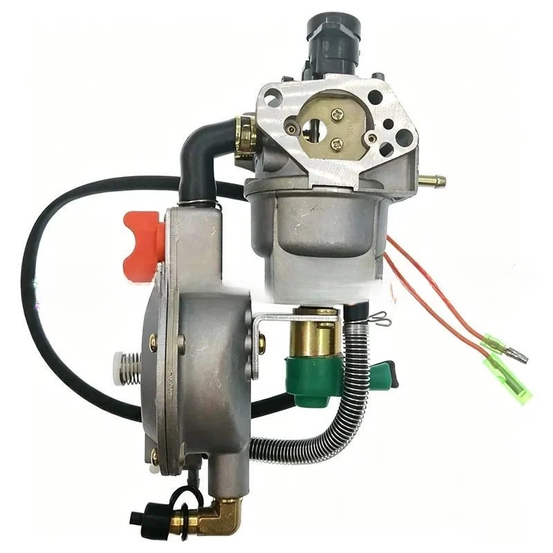 1. GX390 188F 190F Dual Fuel Carburetor with Automatic Choke, LPG NG Carb for 5-8KW Natural Gas Generator Set 2.