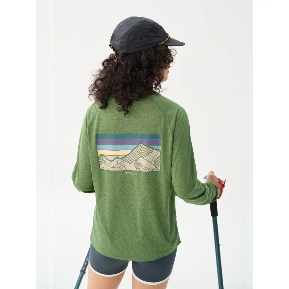 Men's Quick Dry Long Sleeve T-Shirt Summer Outdoor Sports Breathable Moisture Wicking UV Protection Cool Sensation Fast Dryin...