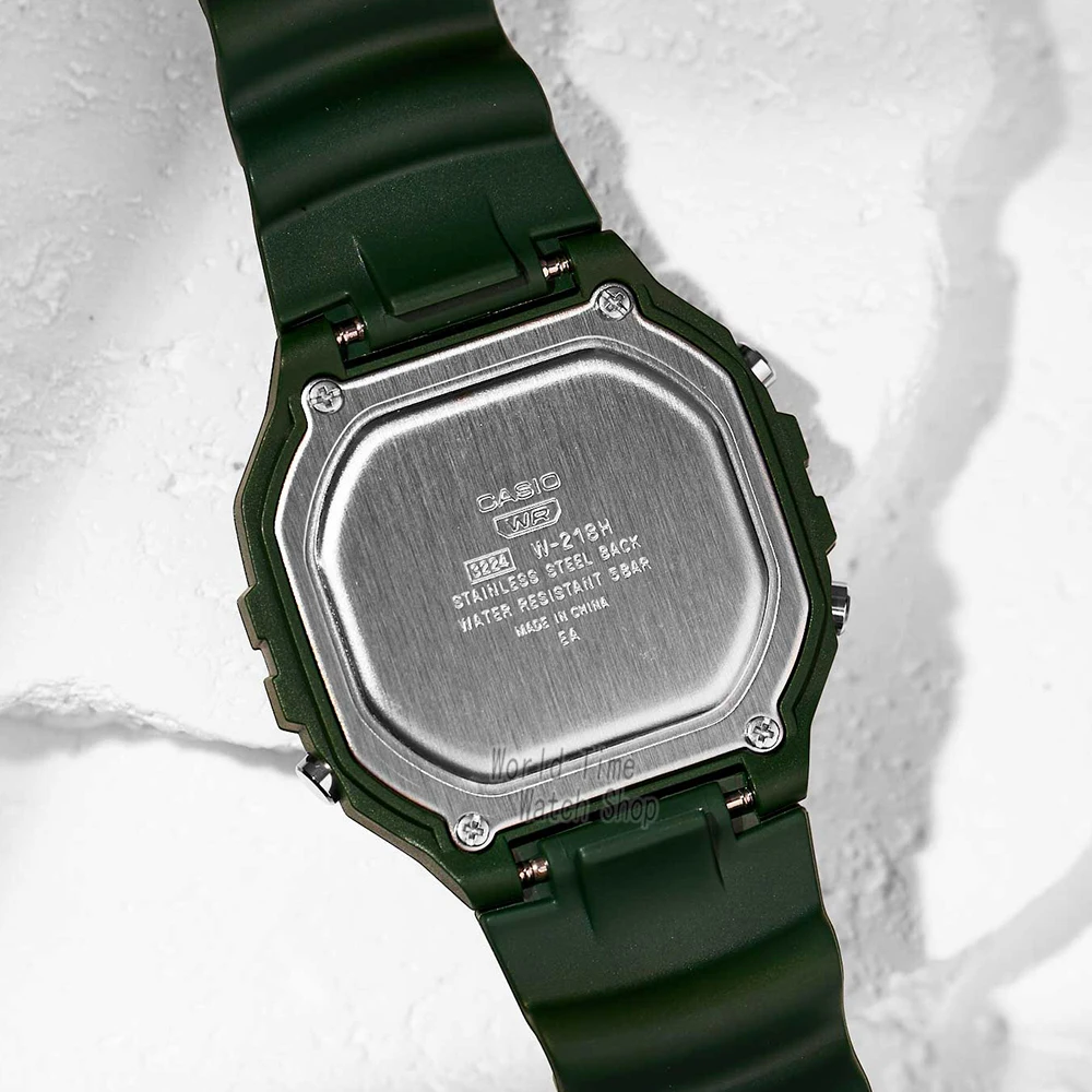 ساعة كاسيو للرجال مجموعة فاخرة من الساعات الرقمية العسكرية الرياضية متعددة الوظائف ساعة إلكترونية relogio