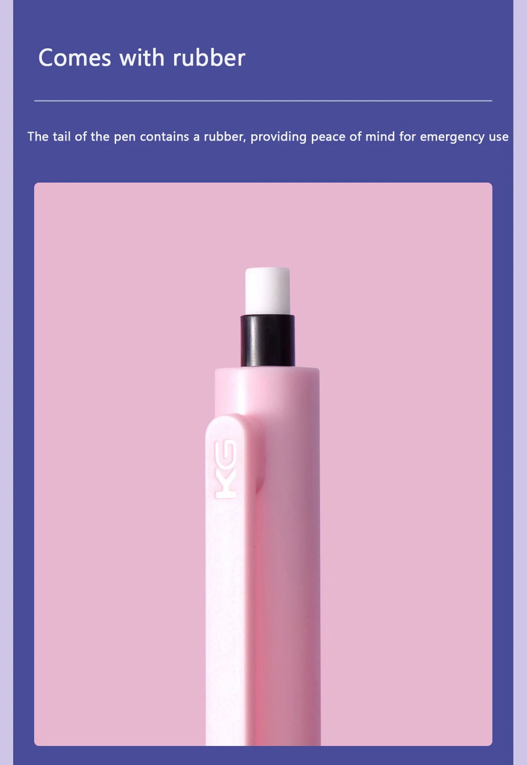 KACO ROCKET 0.5Automatic Pencil Set HB Press Type Student Mechanical Pencil Cute Comfort Anti Slip Pen Grip Writing Stationery