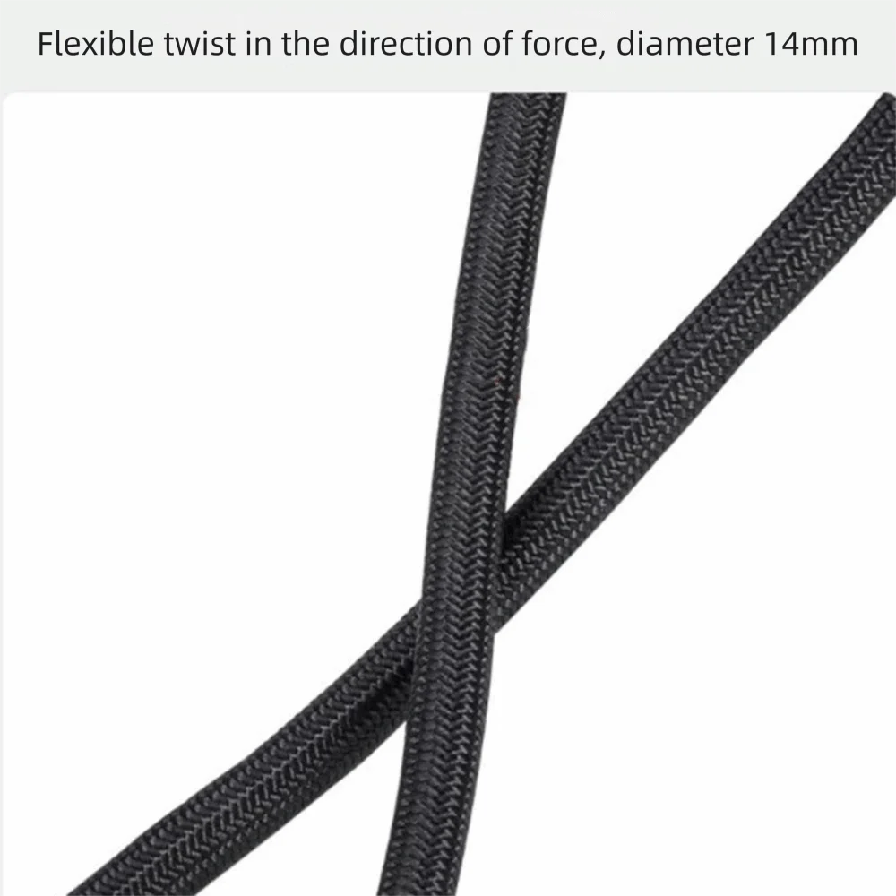 

Ergonomic Handles Tricep Rope Anti-Slippery Heavy Duty Triceps Gantry Pull Rope Dual Handle 360° Rotation