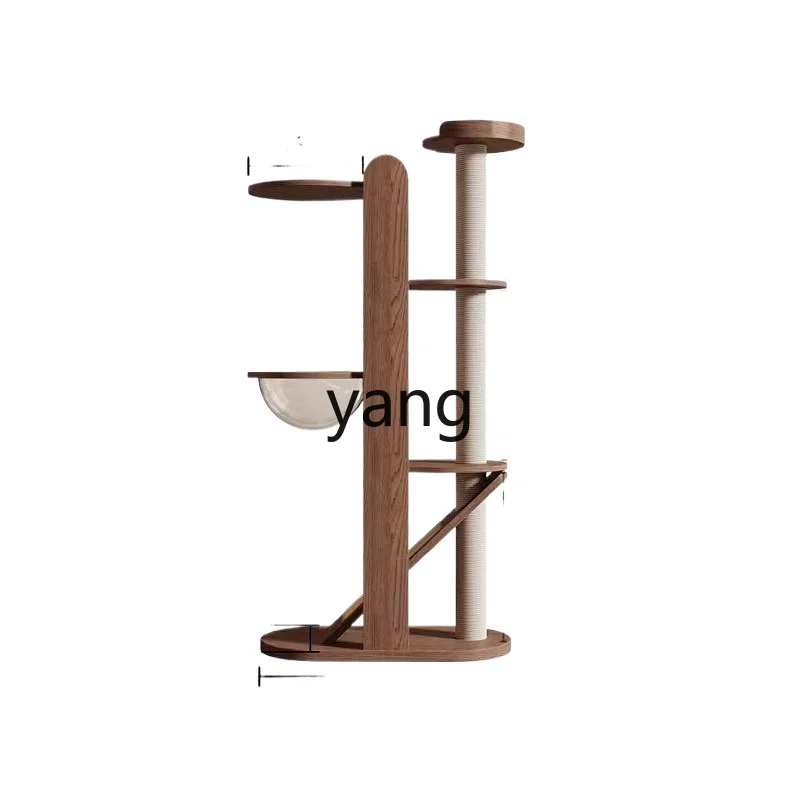 

CX solid wood cat climbing frame, nest and tree integrated, does not occupy a small apartment cat jumping platform