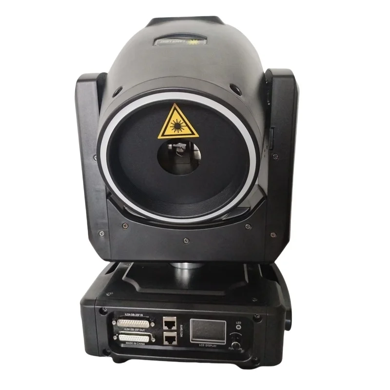 High Quality 10W RGB Full Color Moving Head Laser Show Stage Light Club Scenic Spot Show Large Bar Stage DMX Control