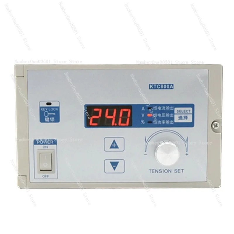 

KTC800A Tension Controller 24V DC 0-4A Manual Digital Display for Magnetic Powder Brake Clutch
