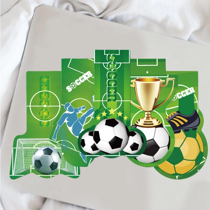 30PCS Football Bookmarks Paper Nostalgia Promotional Aesthetic Stationery Skateboard Dormitory Paper Landscape Bookmarks