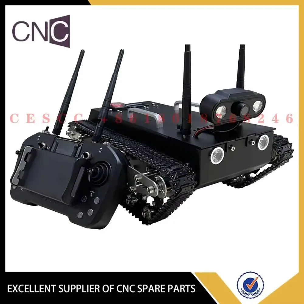 

WT-200S Tracked Remote Control Tank Off-road Vehicle with Video Image Transmission Outdoor Shooting Reconnaissance Vehicle