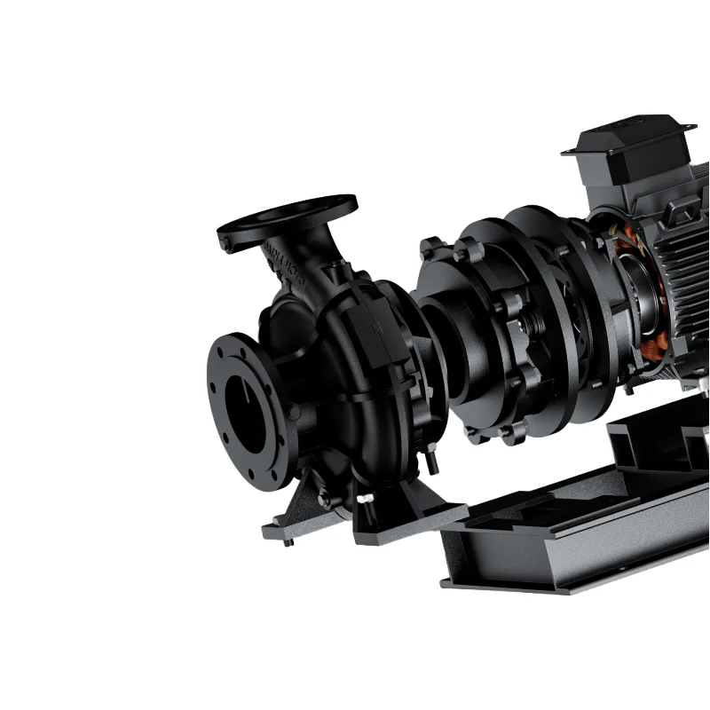 Horizontal Centrifugal Pump Agricultural Irrigation Aquaculture Stable Circulation Flow 3.5-720m3/h Head 7-55m 50Hz