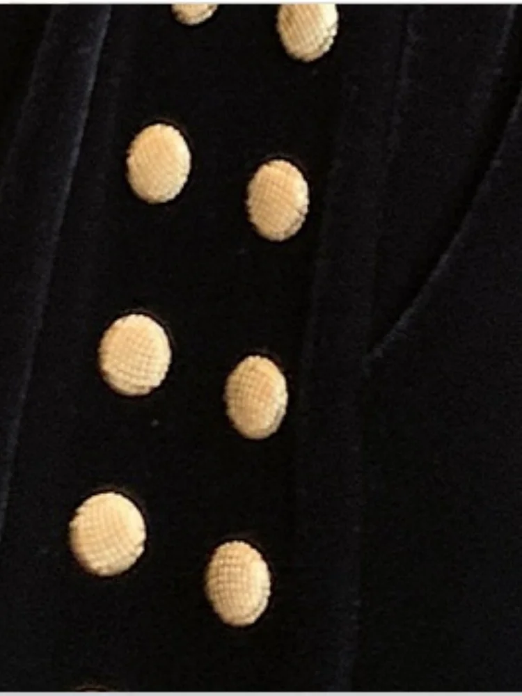 SMTHMA 2025 New Autumn Winter Korean Fashion Slimming Velvet Elastic Waist Wide Leg Shorts Women's Golden Decoration Boots Pants