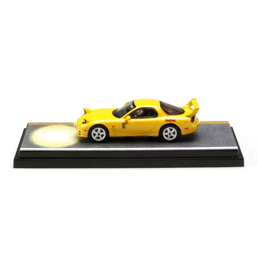 

Hobby Japan 1/64 RX-7 FD3S Red Suns INITIAL D VS Takumi Fujiwara Diecast Model Car Collection Limited Edition Hobby Toys