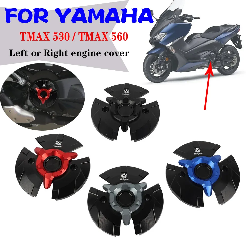 

Engine Stator Cover Guard Case Slider Falling Protector For Yamaha T-MAX 530 TMAX 560 TMAX530 TMAX560 2017 - 2024 Accessories