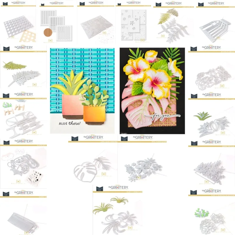 Garden Tub Filler Stencil And Dies New Arrival 2026 Scrapbook Diary Decoration Stencil Embossing Template DIY Greeting Card