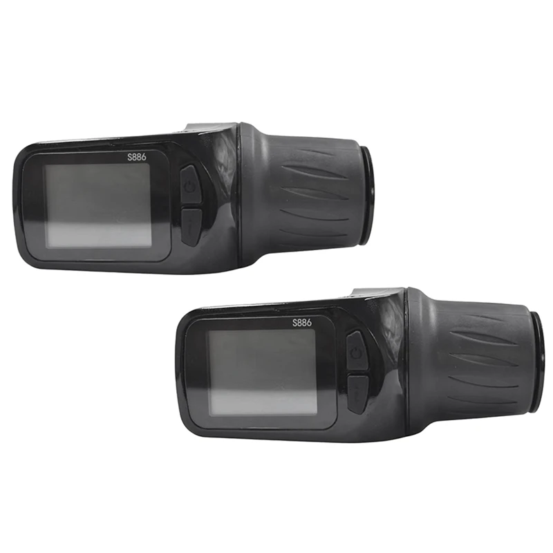 

С поворотным дисплеем прибора дроссельной заслонки S886 24 В 36 В 48 В 60 В S886 для электрического скутера велосипеда (5 контактов)