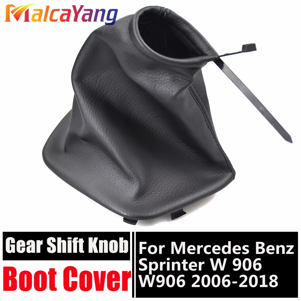

Car Hand Speed Ball Gear Knob Lever Gaiter Boot Cover For Mercedes Benz Sprinter W 906 W906 2006 2007 2008-2017 2018