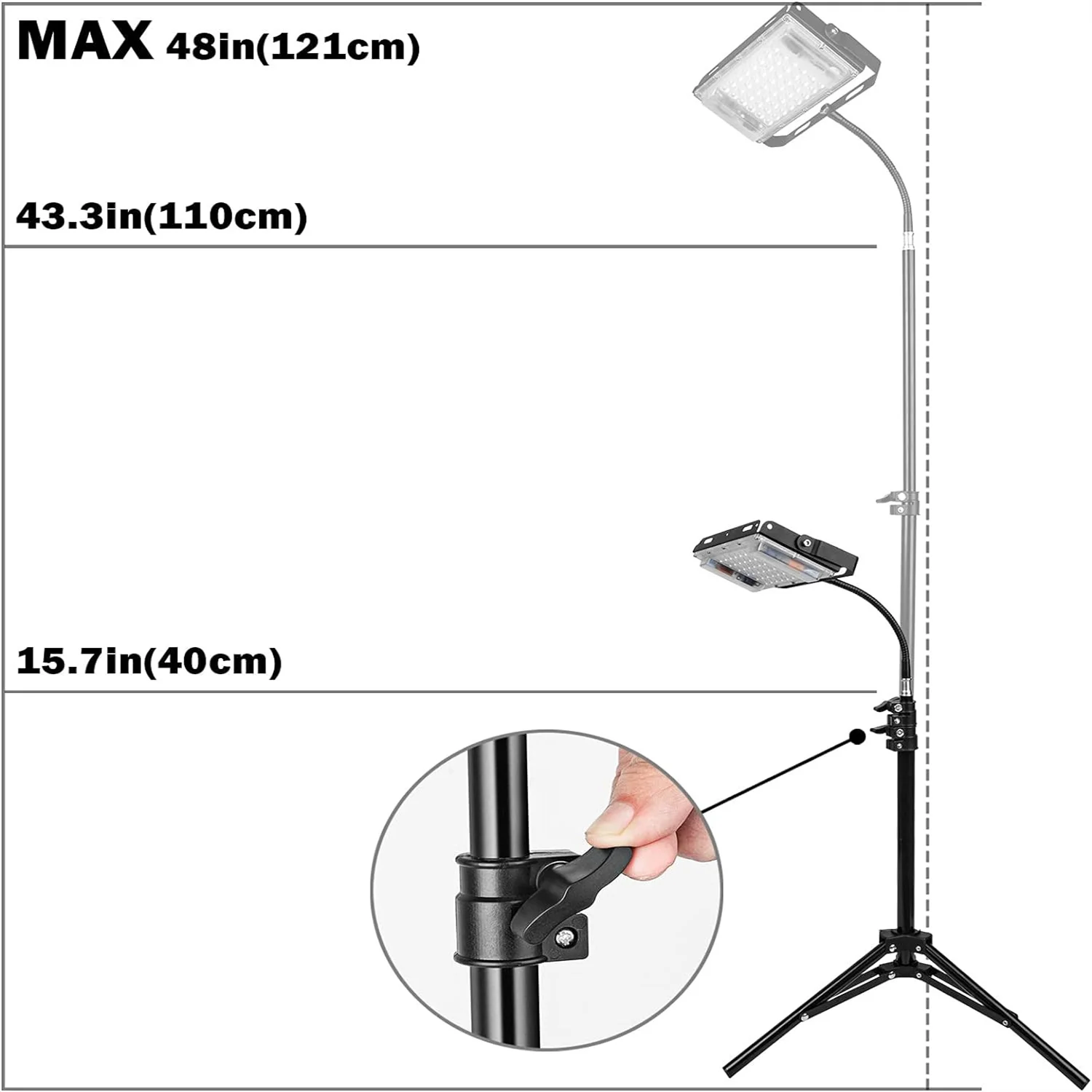 Imagem -03 - Phytolamp Grow Light para Plantas com Controle Espectro Completo Luzes Fitolamp Flor em Casa Clipe de Mudas Lâmpada Phyto Eua Plugue da ue 12v