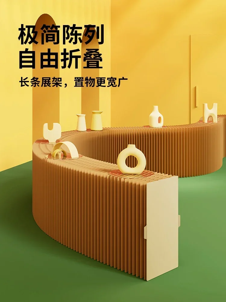 

-Folding Display Stand For Folding Experts, Display Stand For Shopping Malls, Display Windows, Exhibition Splicing Shelves