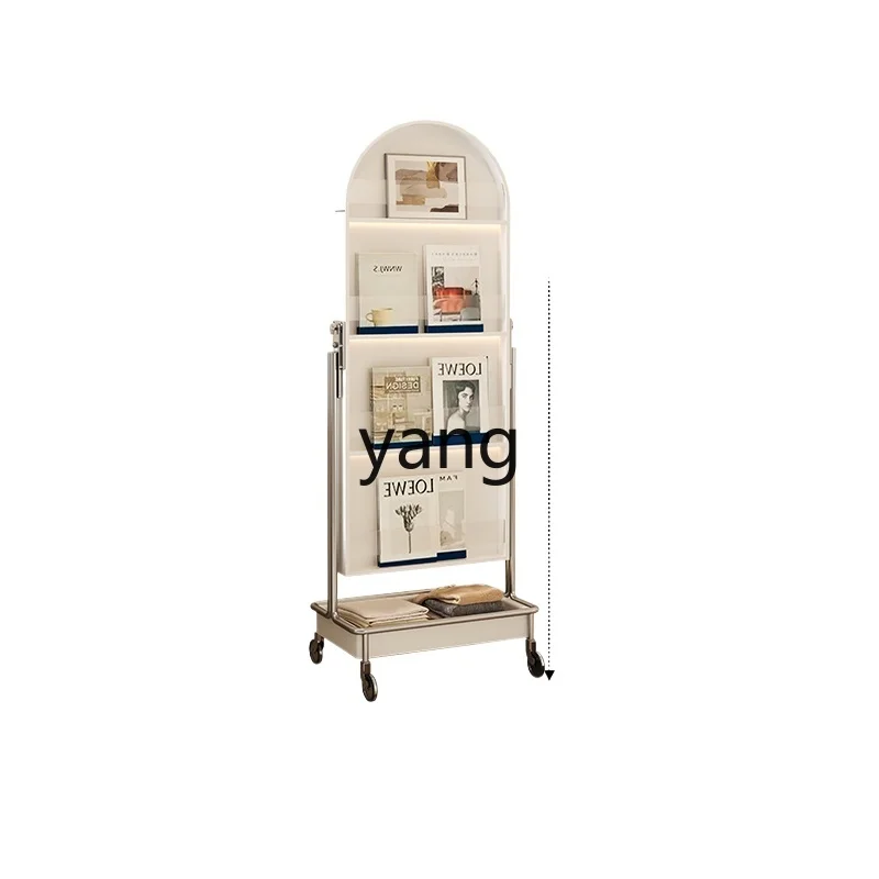 

Ltt removable floor-to-ceiling explosion-proof dressing mirror adjustable household magazine holder