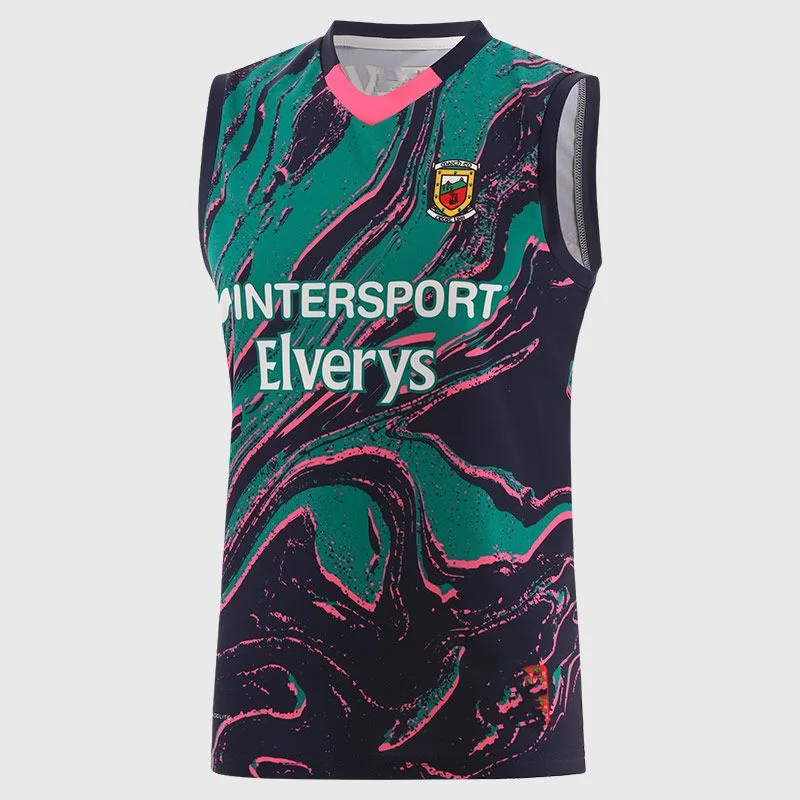 صدرية جيرسي الرجبي للرجال ، دونيجا ، جالواي ، كيري ، ديري ، GAA ، المقاس ، من من من من من من #3