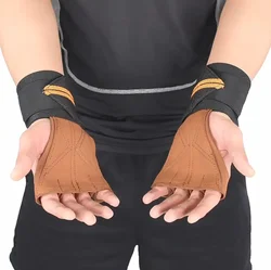 Fitness Gloves Horizontal Bars for Back Training Grip Strength for Men and Women Palm and Wrist Protection Auxiliary Straps