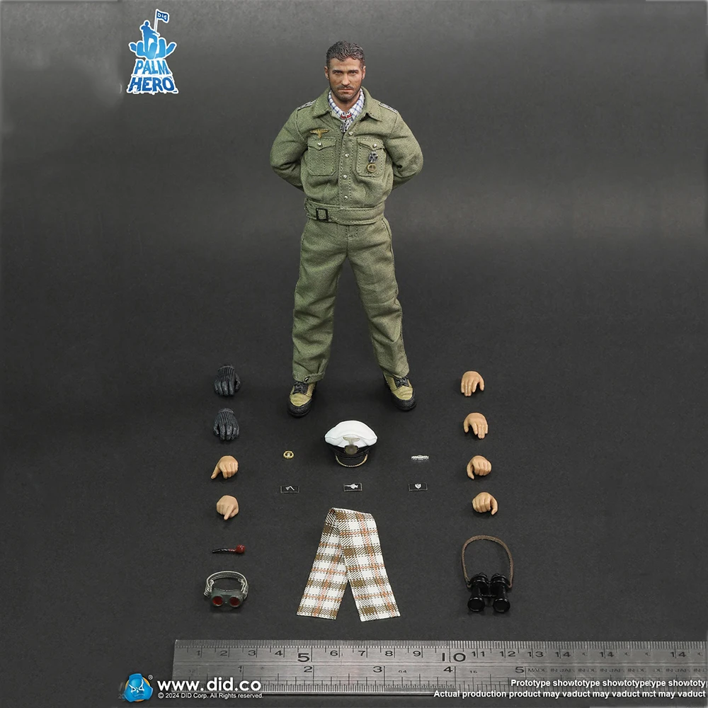 In Stock DID XD80026 1/12 WWII U-boat Captain Action Figure 6'' Male Soldier Figurine Model Full Set Collectible Toy