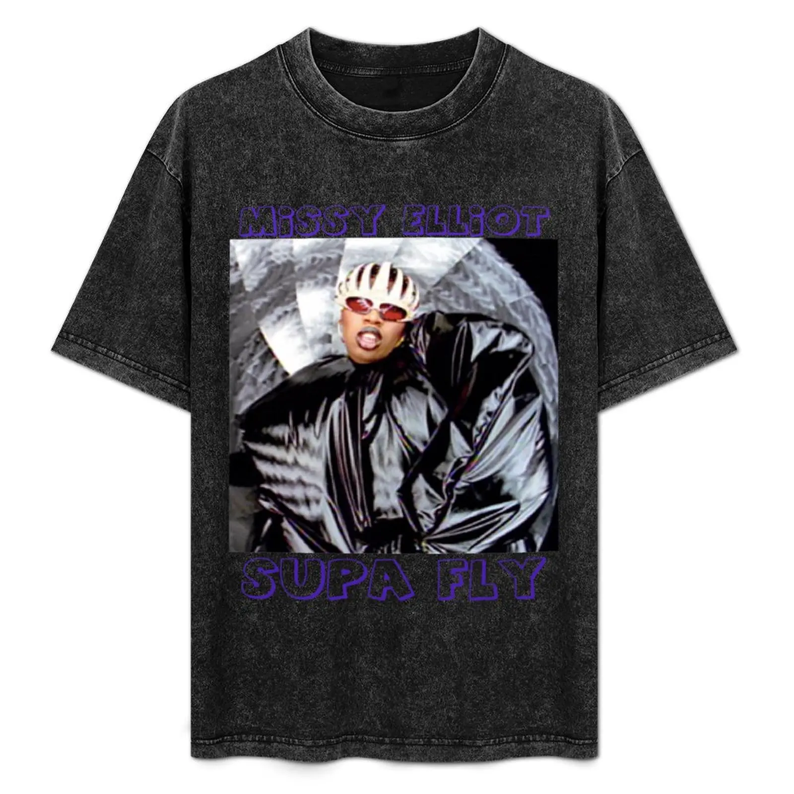 Camiseta Deportiva de Secado Rápido Missy Elliot Supa Fly Hip Hop 2000s Misdemeanor Elliott 1990s Fan Art Essentials Tallas Grandes
