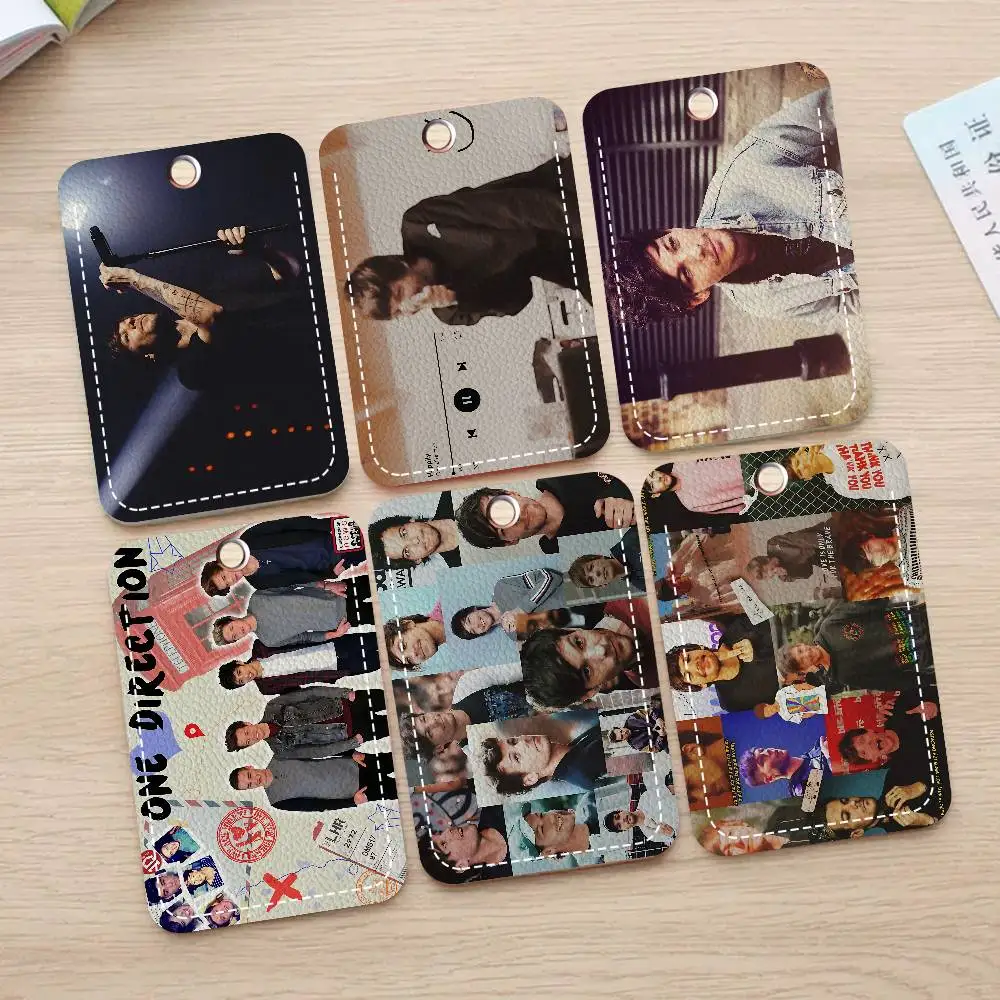 Classic Singer L-Louis T-Tomlinson Holder Keychain With Keychain For Access Card Bus Pass & Card Credit ID Bank Card