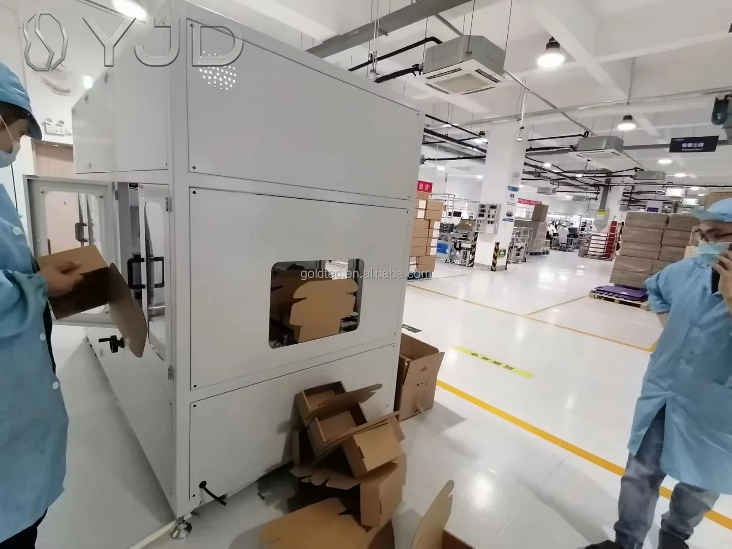 Goldtec Carton Former Industrial Automatic Small Mini Case Erector Cardboard Packaging Box Folding  Carton Forming Machine