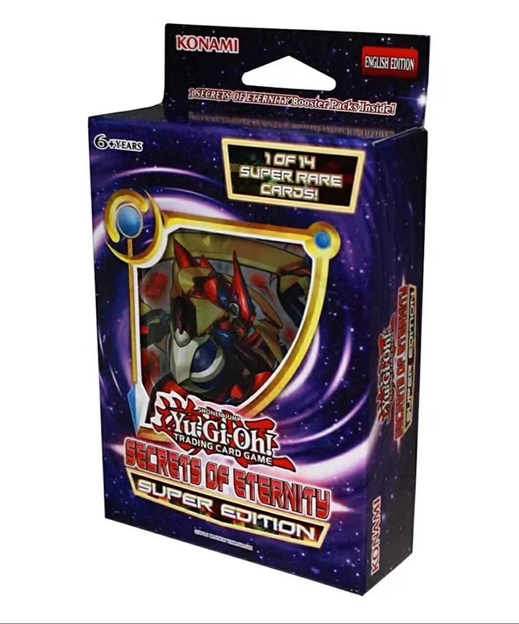 Yugioh KONAMI Duel Monsters TCG Secrets Of Eternity Super Edition English Collection Sealed Booster Box