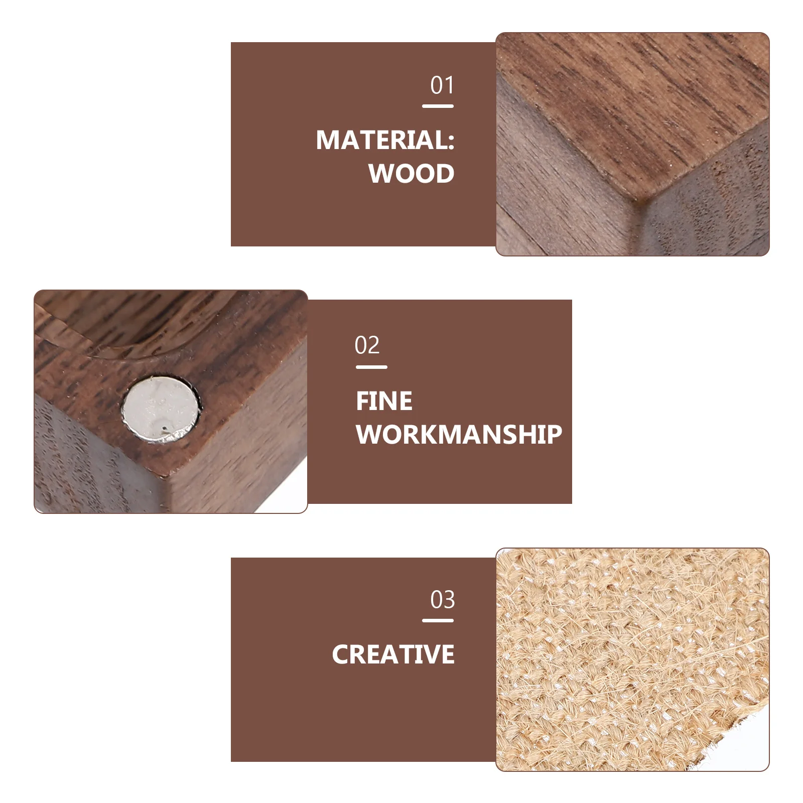 

Skin Friendly Wood Ring Case Compact Finger Ring Box Wedding Engagement Party Storage Organizer Protective Lid Jewelry Holder